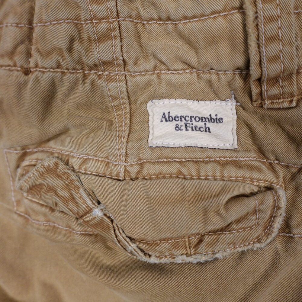 Vintage Abercrombie and Fitch chino pant men's‎ 30x30 tan distressed Y2K - Picture 12 of 15